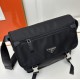 Prada Re-Nylon Messenger Bag Medium Nylon Replica Bags