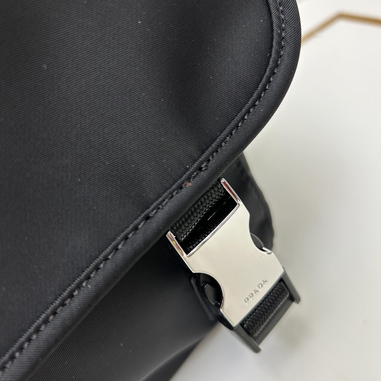 Prada Re-Nylon Messenger Bag Medium Nylon Replica Bags