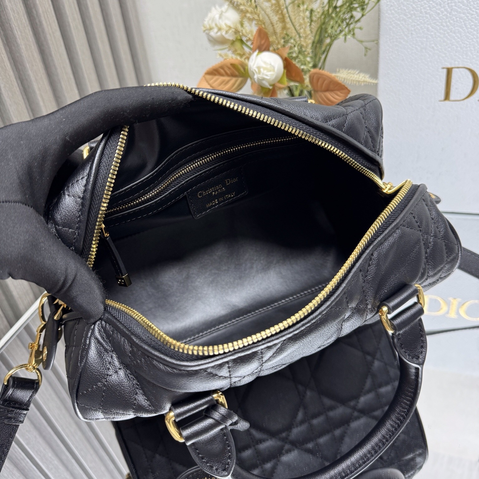 Dior Groove 25 Cowhide Replica Bags