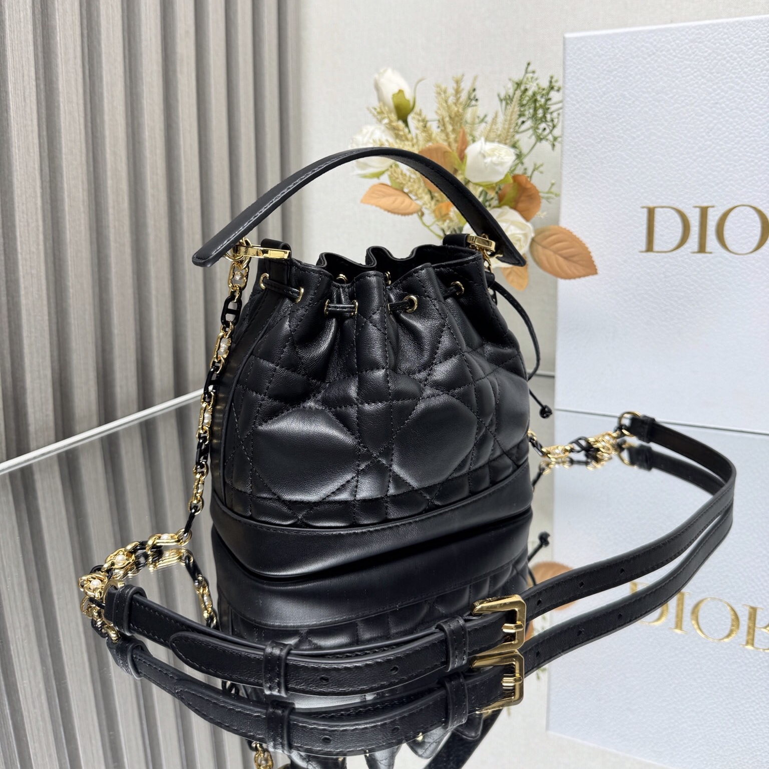 Dior Jolie Small Cowhide  Replica Bags