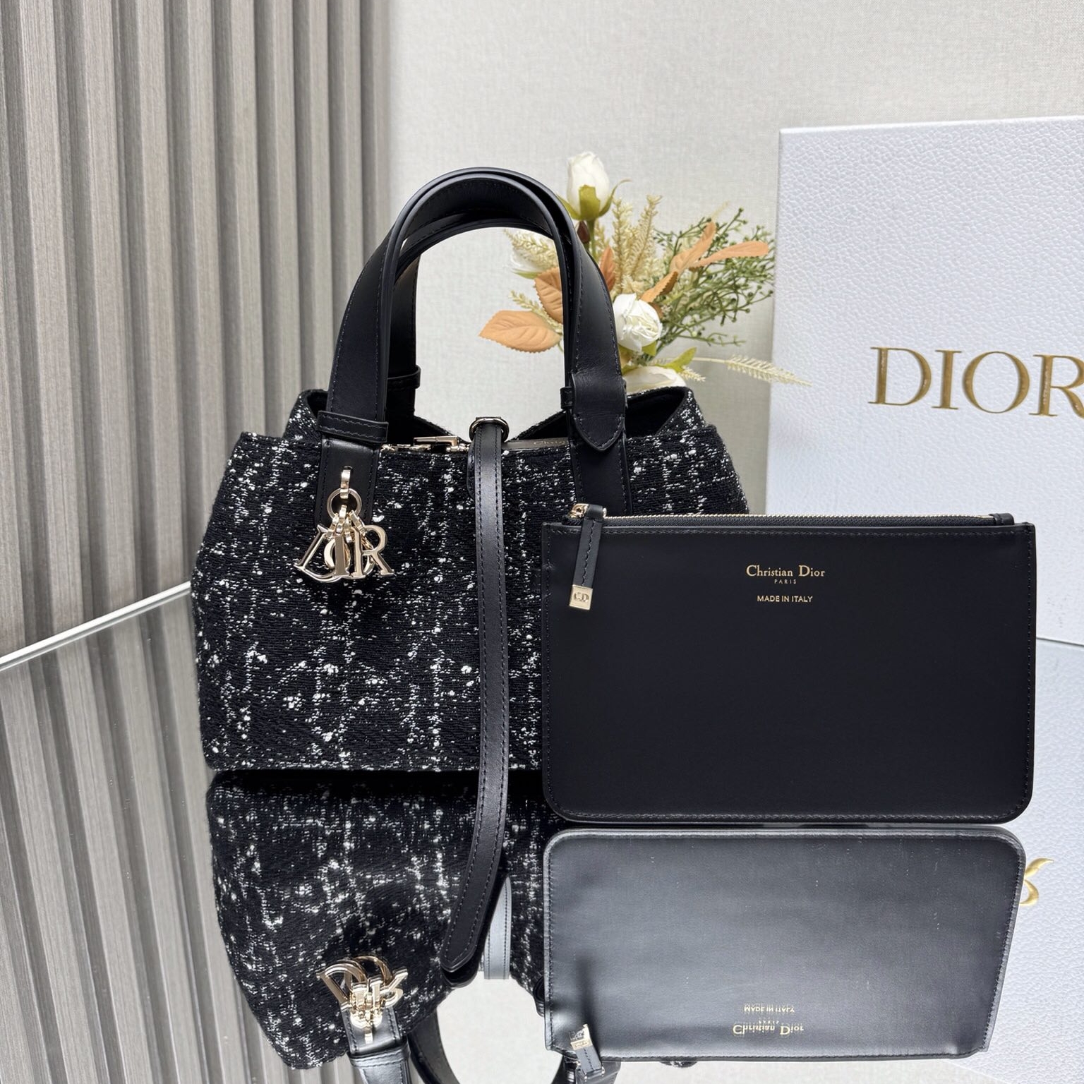 Dior Toujours Small Embroidery Replica Bags